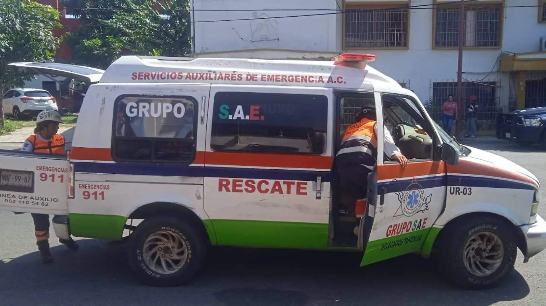 ambulancia grupo sae